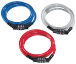 Kryptonite, Keeper Combo Cable, Cable lock, Combination, 7mm, 122cm, 4', Blue