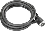 Kryptonite, KryptoFlex 1230, Cable lock, Key, 12mm, 300cm, 9.8', Black