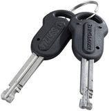 Kryptonite KryptoLok ULock 3.25 x 7 Keyed Black Includes 4' cable and