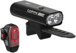 Lezyne Connect SMart 1000 XL Headlight and KTV Pro SMart Taillight Set Black