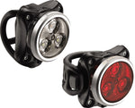 Lezyne Zecto Drive Headlight and Taillight: Polish