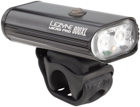 Lezyne Micro Drive Pro 800 XL Headlight Gloss Black