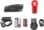 Planet Bike Blaze 1/2 watt Headlight and Superflash Taillight Set Black Body