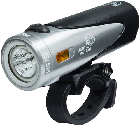 Light and Motion VIS 700 Rechargeable Headlight Tundra Steel/Black