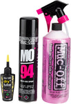 MucOff Bike Care Kit Wash Protect and Lube with Dry Conditions Chain Oil