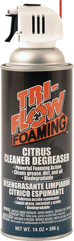 TriFlow Foaming Citrus Degreaser Aerosol: 14oz