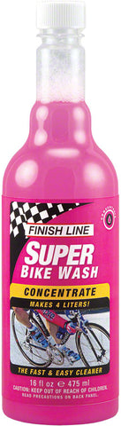 Finish Line Super Bike Wash Cleaner Concentrate 16oz (Makes 1 Gallon)