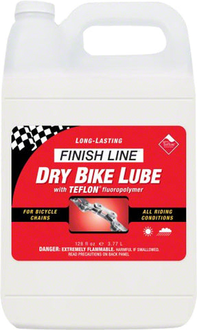 Finish Line DRY Bike Chain Lube 1 Gallon Bulk