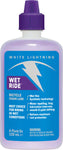 White Lightning Wet Ride Bike Chain Lube 4 fl oz Drip