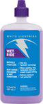 White Lightning Wet Ride Bike Chain Lube 8 fl oz Drip