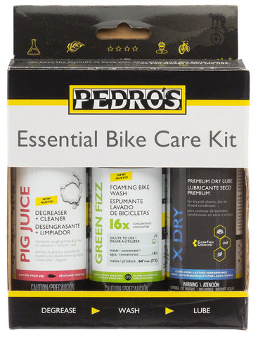Pedros Essential Bike Care Kit II