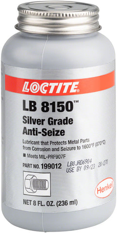 Loctite Silver Grade AntiSeize Compound 8oz brushtop can
