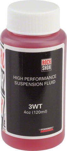 RockShox Suspension Oil 3wt 120ml Bottle Rear Shock Damper/Charger Damper