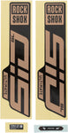 RockShox, SID SL Ultimate Decal Kit, Matte Copper for Gloss Black Lowers