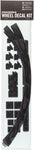 RaceFace Large Offset Rim Decal Kit Black