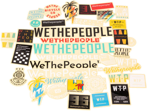 We The People Sticker Pack Assorted 15 Pieces