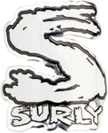 Surly Headbadge White