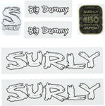 Surly Big Dummy Frame Decal Set White