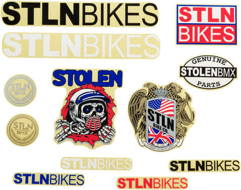 Stolen Sticker Pack: 12-piece Assorted