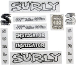 Surly Instigator 2.0 Frame Decal Set Transparent