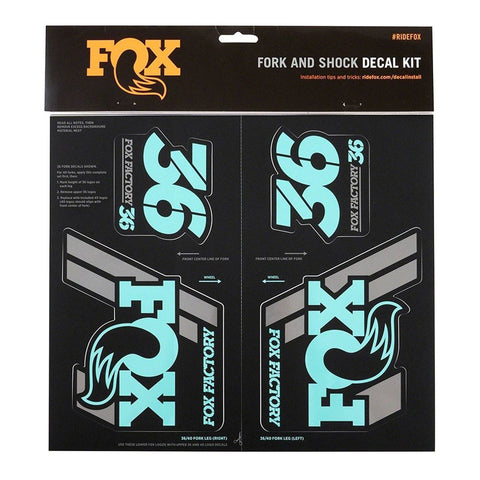 FOX Heritage Decal Kit for Forks and Shocks Mint