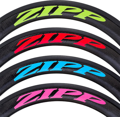 Zipp Decal Set 202 Matte Red Logo Complete for One Wheel