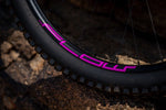 Stan's No Tubes Flow MK3 Rim Decal 27.5 Purple Set