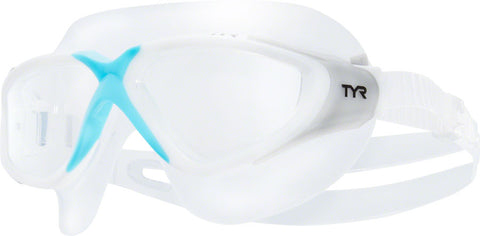 TYR Rogue Swimmask Clear/Blue WoMen's