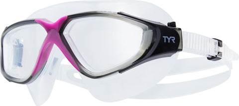 TYR Rogue Swimmask Clear/Purple WoMen's