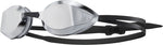 TYR Edge X Racing Mirror Swim Goggles Silver/Black