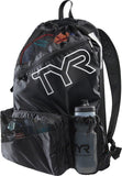 TYR Elite Team Mesh Backpack 40L Black