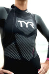 TYR Hurricane Cat 3 Wetsuit - Black/Pink/Purple Women's Small/Medium