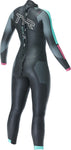 TYR Hurricane Cat 5 Wetsuit - Black/Turquoise/Fuschia Women's Small/Medium