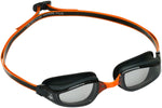 Aqua Sphere Fastlane Goggles - Gray/Orange with Smoke Lens