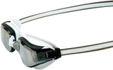 Aqua Sphere Fastlane Goggles - White/Gray with Silver Mirror Lens