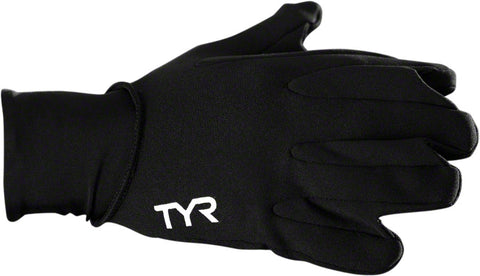 TYR Neoprene Swim Glove: Black SM