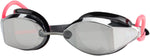 TYR Tracer X Racing Nano Mirrored Goggle Black/Silver Frame/Pink