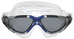 Aqua Sphere Vista Goggles Clear/Dark GRAY/Blue with SMoke Lens