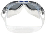 Aqua Sphere Vista Goggles Clear/Dark GRAY/Blue with SMoke Lens