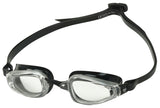 Michael Phelps K180 Goggles Silver/Black with Clear Lens