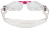 Aqua Sphere Kayenne Compact Fit Goggles Clear/Fuschia with Clear Lens