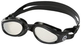 Aqua Sphere Kaiman Goggles Black with Mirrored Lens