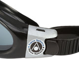 Aqua Sphere Kaiman Compact Fit Goggles - Black with Smoke Lens