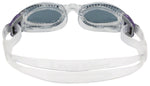 Aqua Sphere Kaiman Compact Fit Goggles Clear/Purple with SMoke Lens