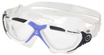 Aqua Sphere Vista Goggles White/Lilac with Clear Lens