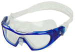 Aqua Sphere Vista Pro Goggles Transparent Blue/White with Clear Lens