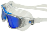 Aqua Sphere Vista Pro Goggles Transparent/Blue with Blue Titanium Mirro Lens