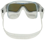 Aqua Sphere Vista Pro Goggles Transparent/Blue with Blue Titanium Mirro Lens