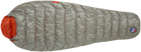 Big Agnes Inc. Pluton UL 40F Sleeping Bag - 850-Fill DownTek Gray/Pumpkin