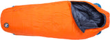 Big Agnes Inc. Lost Dog 15F Fireline Eco Sleeping Bag - Orange/Navy Long